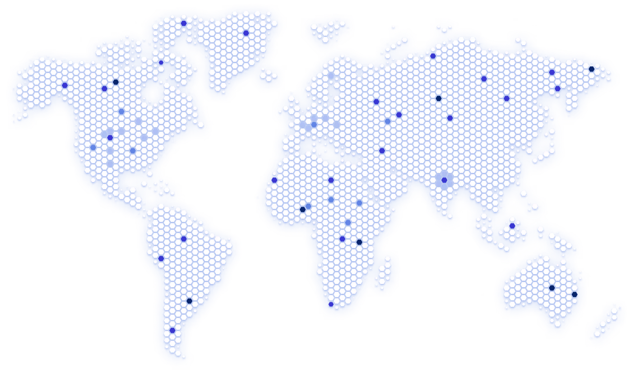 World map showing the countries covered by Toku's stablecoin payroll compliance database