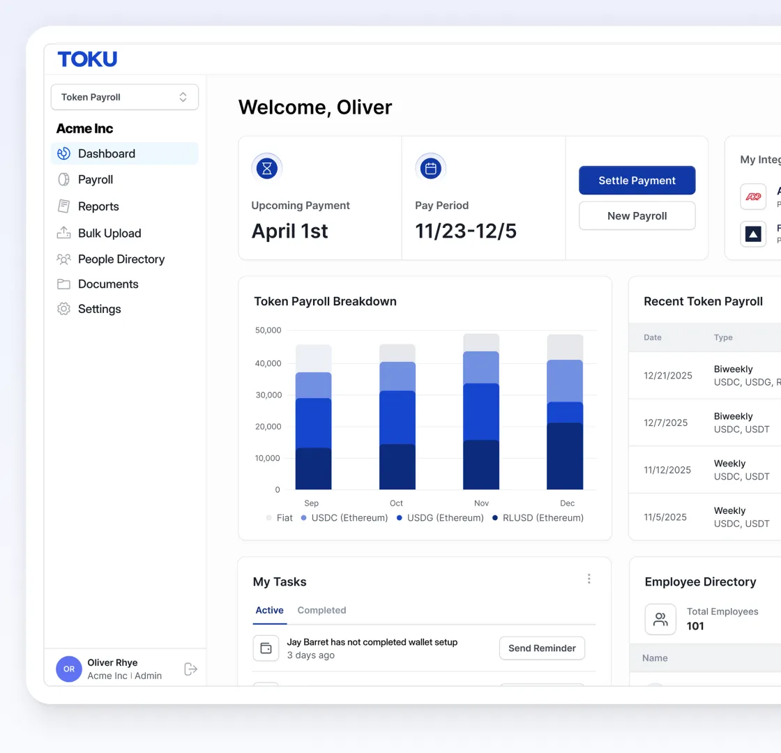 Startup stablecoin