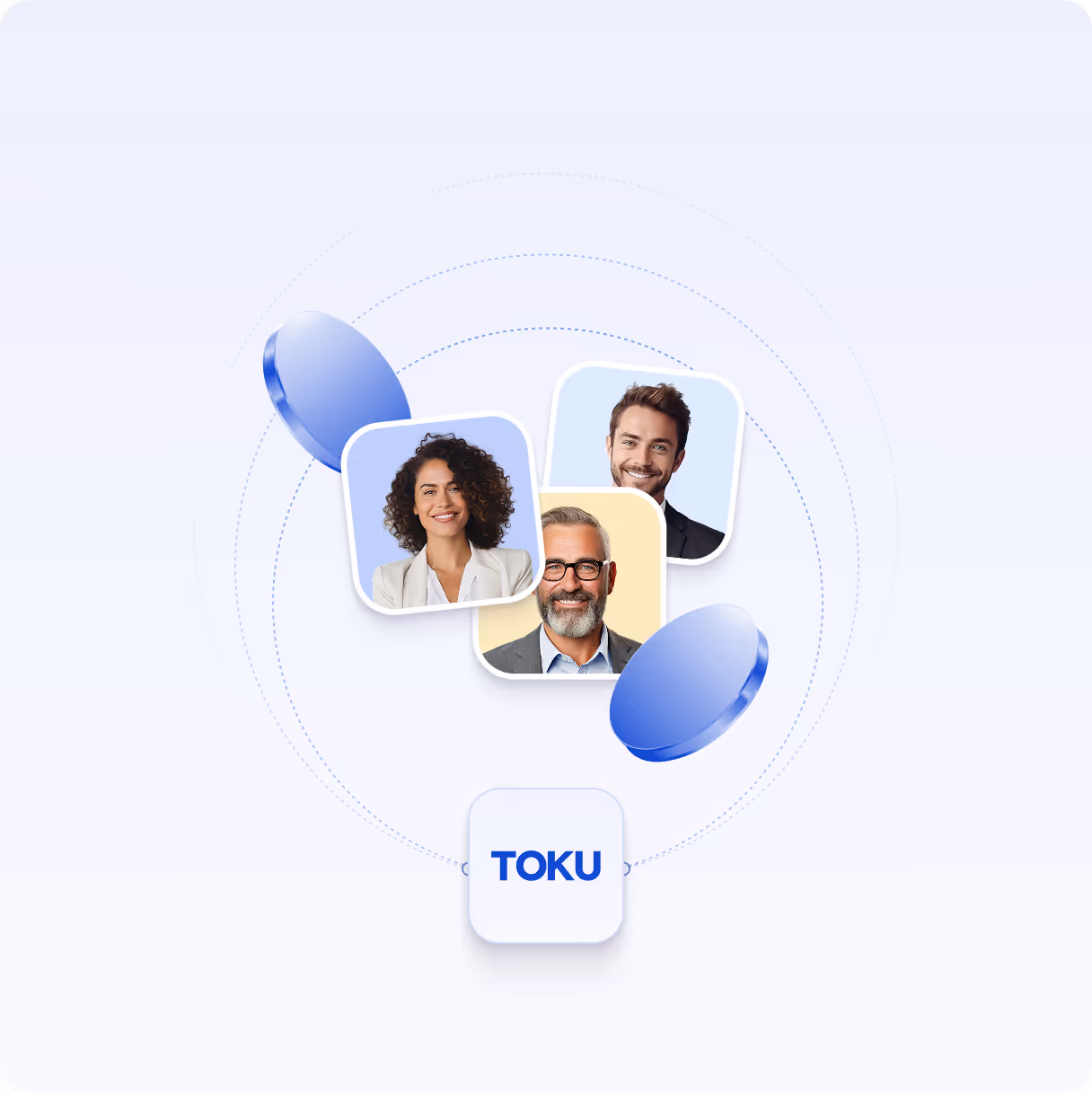 Toku token grant dashboard for employees