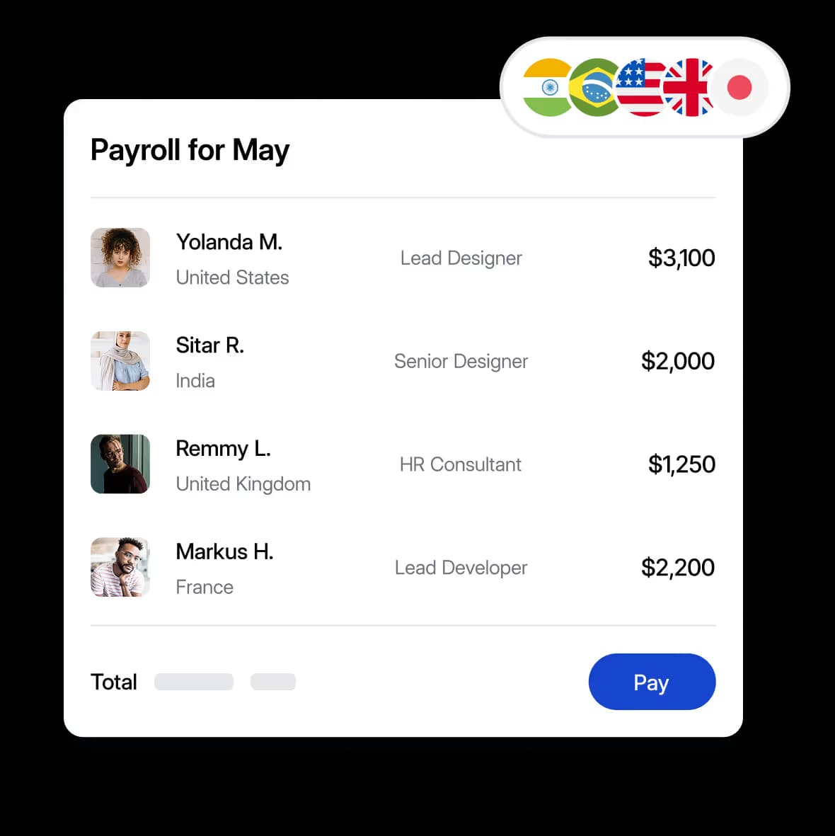 Toku enterprise stablecoin payroll illustration