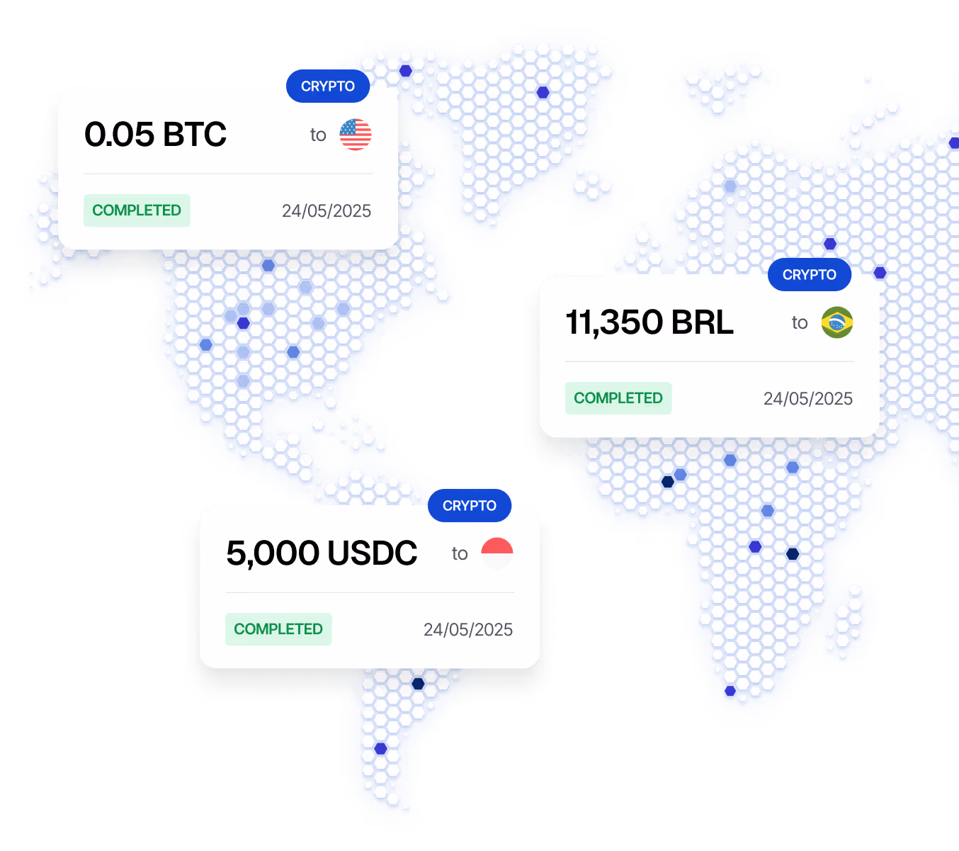 Toku crypto payroll platform illustration