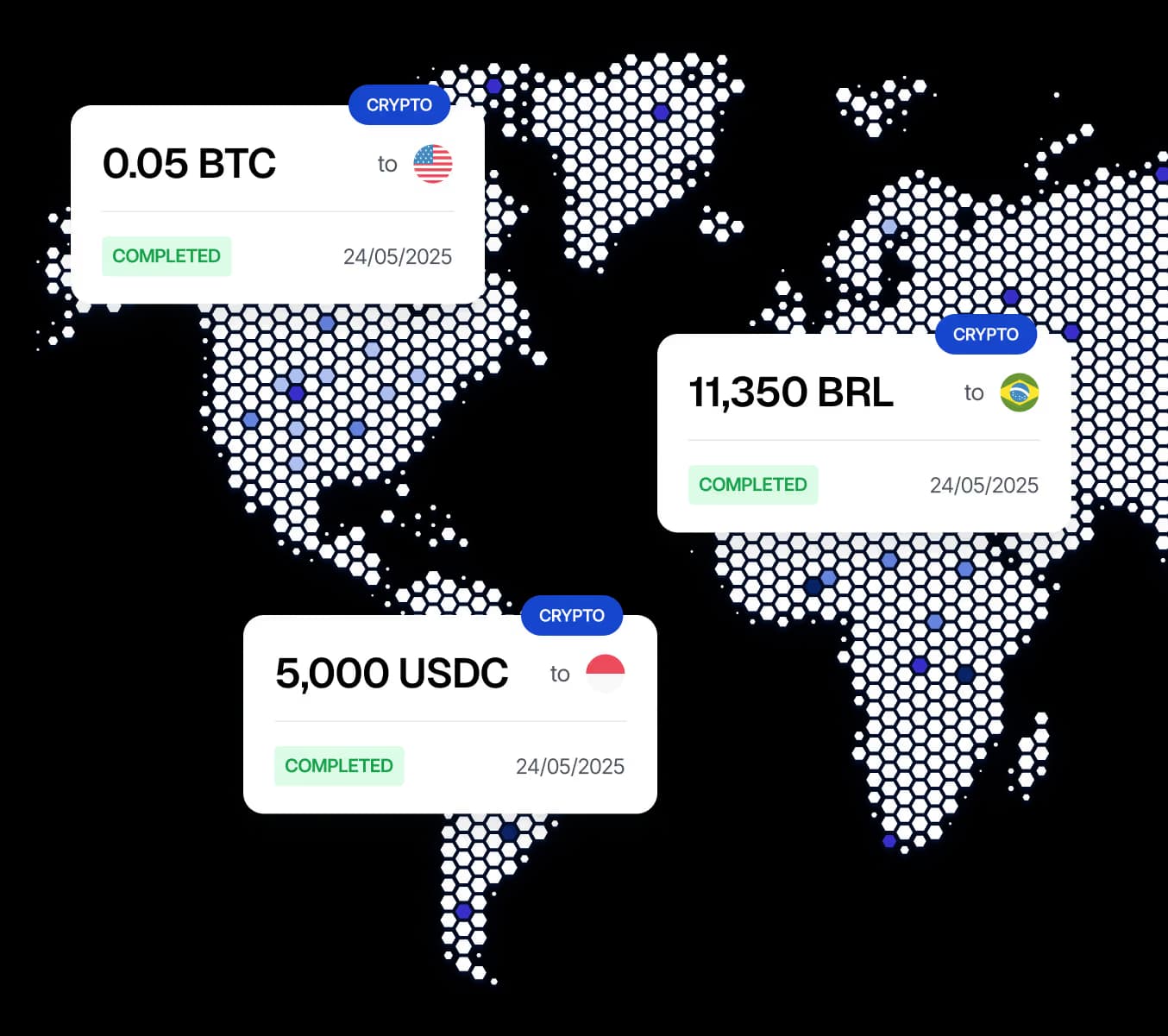 Toku crypto payroll platform illustration